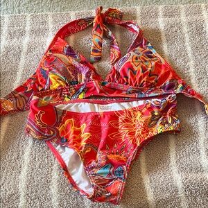 VENUS Multicolor Floral Bikini Set